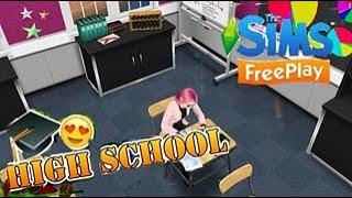 The SIMS FreePlay: Downtown High School |Tutorial & walkthrough |