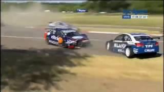 Súper TC 2000 2016. Final 1 Autódromo Parque Ciudad de General Roca. Crash