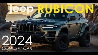 Jeep Rubicon All New 2024 Concept Car, AI Design