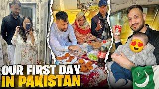 Our First Day In Pakistan  || Where Haleema Want me To Take Her Out  || Dasi Breakfast￼ ️🫖