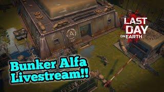 Clearing Bunker Alfa 3-4rd Floor + Killing The Blind One!! | Last Day On Earth Livestream