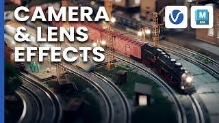 Working with camera settings and lens effects in V-Ray for Maya