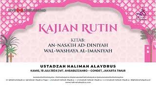  TERTIPUNYA AHLI MAKSIAT - USTADZAH HALIMAH ALAYDRUS