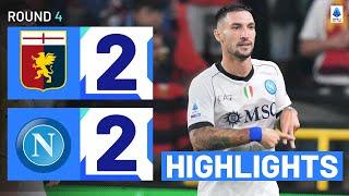 Genoa-Napoli 2-2 | Politano rescues a draw for champions: Goals & Highlights | Serie A 2023/24