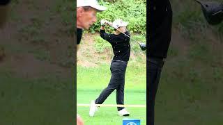 LPGA BMW 2023 정교한 스윙으로 드라이버를 휘두르는 한국의 서지은!!