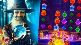 EPIC BONUS AND BASE GAME WIN!! Mystic Potion MAGIC Slot Win!