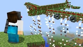 I Built a Machine to Destroy my Friends House on Minecraft...