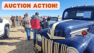 There were UNBELIEVABLE BARGAINS on Trucks, Tractors, Cars & Farm Relics at this Kansas Auction!