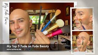 My Top 5 Fude (Japanese Handmade Brushes) On Fude Beauty | Feat. Chikuhodo, Mizuho, Tanseido