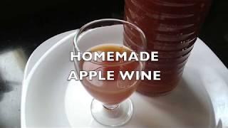 APPLE WINE / HOMEMADE WINE / HOW TO MAKE WINE / HOW TO MAKE WINE AT HOME / HOW TO MAKE HOMEMADE WINE