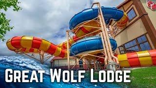 ALL WATER SLIDES at Great Wolf Lodge Chicago, Illinois (GoPro POV)