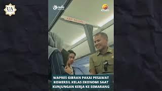 Gibran Gayane Selfi ke Semarang...!! Paling Bagi-Bagi Bansos, Bantu Bapaknya; Jagonya Keok...?!