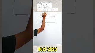 Solving neet 2023 questions in 1 minute || find current in given circuit|| #currentelectricity