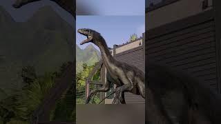 Therizinosaurus Exit Animation | Jurassic World Evolution 2