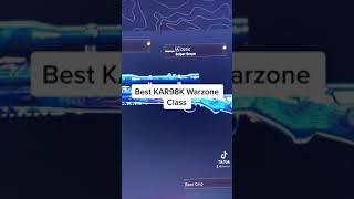 Best KAR98K Warzone Class! #shorts
