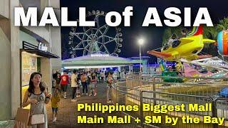 SM MALL OF ASIA - Night Tour 2024 | Philippines' Largest Shopping Mall & Among the World's Biggest!