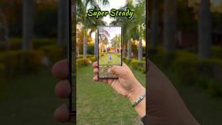 Samsung Galaxy S24 Ultra Super Steady Mode #shorts