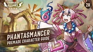 Phantasmancer Premade Character! - Cloudbreaker Alliance TTRPG Beginner's Guide EP2H
