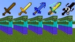 Which sword is faster in minecraft?