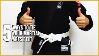 5 Different Ways to Tie Your Judo/BJJ/Karate Martial Arts Belt