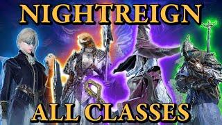 I Beat NIGHTREIGN With ALL 4 CLASSES