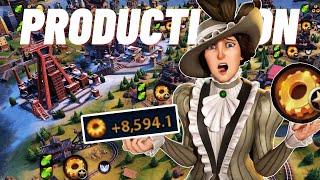 Building an 8,000 PRODUCTION City in Civ 6 [No Cheats or Gameplay Mods]