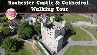 ROCHESTER CASTLE & CATHEDRAL, KENT   |   Walking Tour   |    Pinned on Places