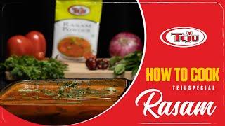 How to Cook Rasam Using Teju Rasam Powder | Teju masala