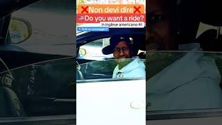 Come si dice VUOI UN PASSAGGIO in inglese americano #inglese #ingleseperitaliani #lezionediinglese