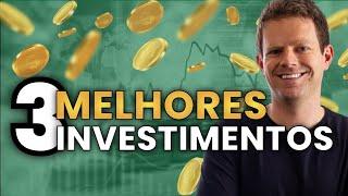 3 MELHORES INVESTIMENTOS DA BOLSA DE VALORES! (para investir HOJE)