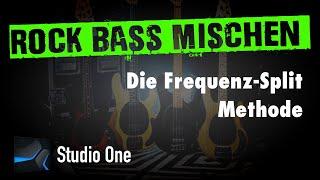 Rock Bass mischen | mit der Frequenz Split Methode