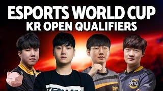 The $1,000,000 tournament: Open qualifier for Korea | Esports World Cup - StarCraft 2