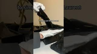 Unboxing SEXIEST heels EVER #luxury #saintlaurent #heels