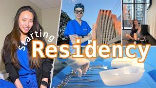 Starting Residency (Vascular Surgery) | RESIDENCY