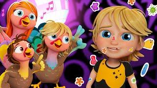 TURKEY DANCE REiMAGiNED - The Family Remix!!  Niko has STiCKER POX! Adley's TURKEY FEET doctor visit