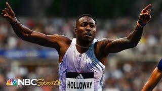 Grant Holloway runs fastest 110m hurdles of 2023 at Paris Diamond League | NBC Sports