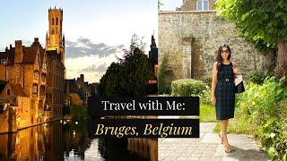 Bruges, Belgium Summer 2022 | Waffles, Canals, Cobblestone Streets, Medieval Architecture