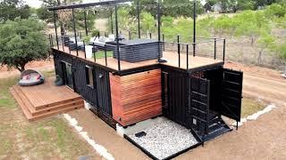 ROAM  Container house in Fredericksburg, Texas, United States