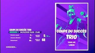 NOS DEUX MEILLEURES GAMES A LA COUPE DU SUCCÈS EN TRIO