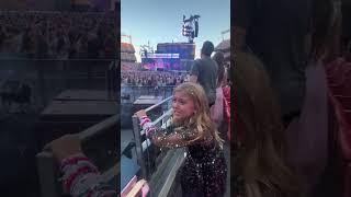 She went to her first Taylor Swift Eras Tour concert! ️