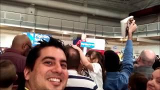 Hillary Clinton - Houston Campaign Rally Experience 2016