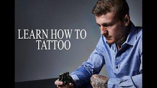 LEARN HOW TO TATTOO: LESSON 1 (PART 1) THE STRAIGHT LINE