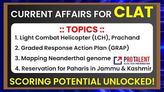 Current Affairs for CLAT I New Approach to Unlock Your Scoring Potential Session 05