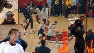Reacting To Day 2 Of Team USA LeBron & Steph Curry vs Cooper Flagg 5v5!