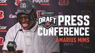 LIVE: First Round Pick OL Amarius Mims Welcome Press Conference