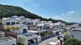 품격 있는 하이엔드 단독주택 단지 안정감 있는 고급주택 Detached House