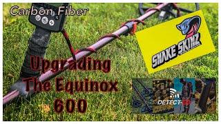 Detect-Ed Red Belly Carbon Fiber Shaft Equinox 600 & Snake Skinz “Lumberjack” Upgrade