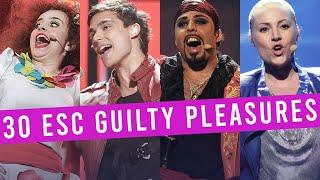 Eurovision: (Another) 30 GUILTY PLEASURE SONGS!