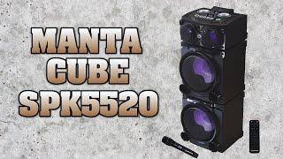 Manta CUBE SPK5520 - modularny, imprezowy głośnik w przystępnej cenie! | test, recenzja, review