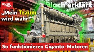 Die größten Motoren der Welt!  Bloch erklärt #248 | auto motor und sport